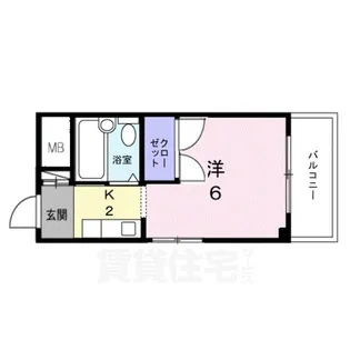 プチメゾン滝谷【3階】の間取り