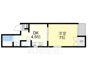 第6ハイツ【3階】の間取り