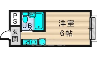 ステューディオ長瀬【2階】の間取り