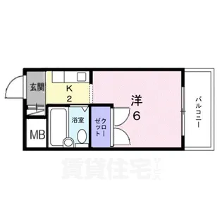 プチメゾン滝谷【3階】の間取り