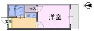 大和高田第17マンション【1階】の間取り