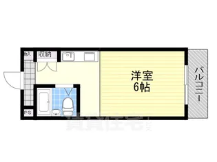 プレジデント横田【5階】の間取り