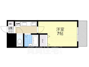 ティオ呉羽【2階】の間取り