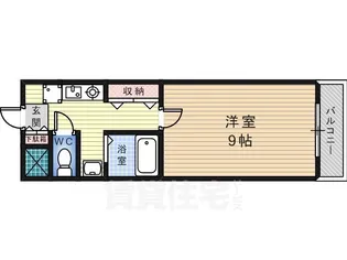 コーポみやび【2階】の間取り