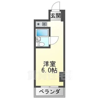 ラ・レジダンス・ド・シャトレーヌ【5階】の間取り