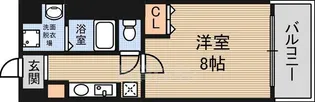 エスティライフ新大阪第2【2階】の間取り