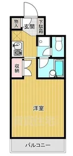 パレー・エスポワール・三国【4階】の間取り