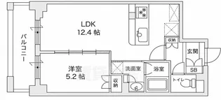 SOHO烏丸【8階】の間取り