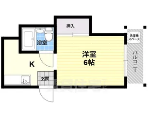 ヒルズ立花【1階】の間取り