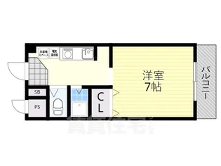エランビタール【3階】の間取り