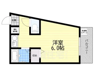 仁川ロイヤルハイツ【1階】の間取り