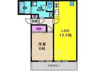 メゾンN&H【1階】の間取り
