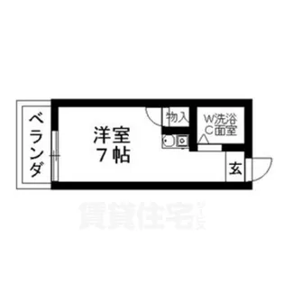 シャトレー守山【2階】の間取り