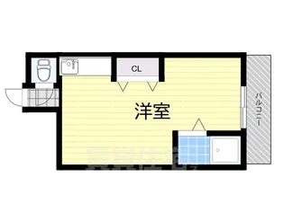 フレンドハイツ【3階】の間取り