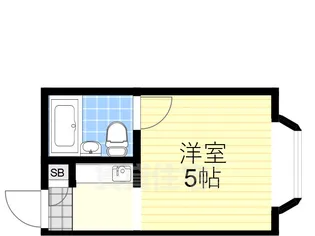 サンハイツ英【207号室】の間取り