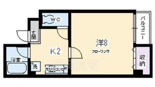 ディアリオ大宮【1階】の間取り