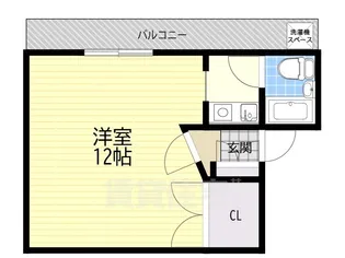 メゾンヨーク【101号室】の間取り