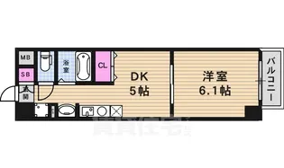 ペペル善源寺【6階】の間取り