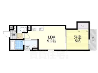 クリエオーレ郡津1【1階】の間取り