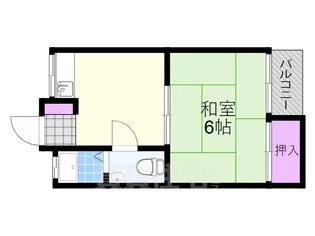 第8坂田ビル【1階】の間取り