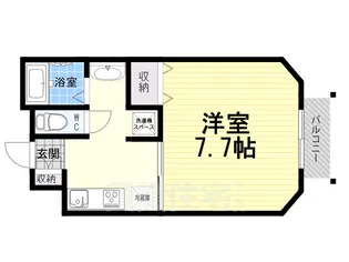 IDC パロス立花【1階】の間取り