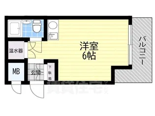 ネオハイツ新淀川【5階】の間取り