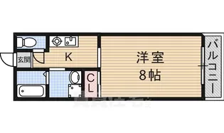 コスモタウン【1階】の間取り