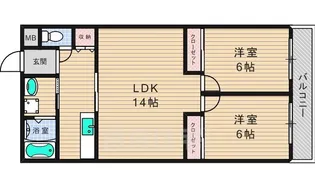 ステラ幾野【1階】の間取り