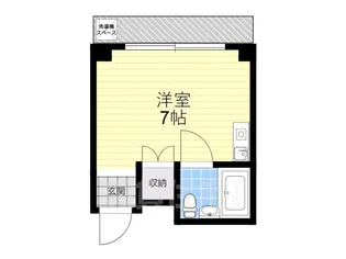 カーサ ウガタ【1階】の間取り
