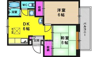 ユニティ小林【3階】の間取り