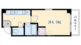 バインオーク ネクト【2階】の間取り