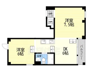 スピラ【6階】の間取り