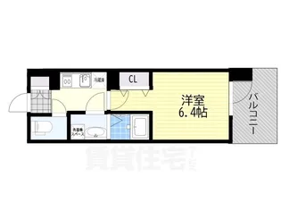 アーバンパーク御幣島【8階】の間取り