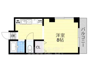 コルテハイツ【3階】の間取り