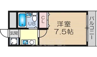 EPO北野レジデンス【3階】の間取り