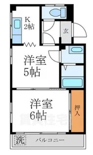 カーサ西陣【3階】の間取り