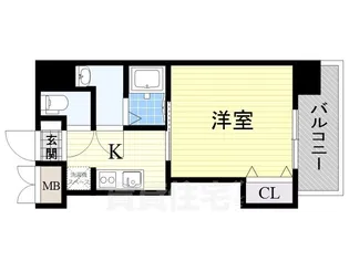W.O.B.MIKUNI【6階】の間取り