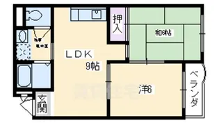 レジデンス東山【3階】の間取り
