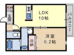 フレシール【2階】の間取り