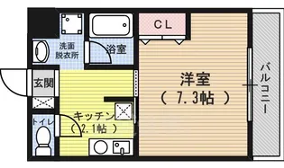 セレーノ大宮【3階】の間取り