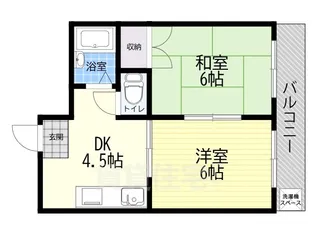 ICH田辺【2階】の間取り