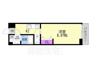朱雀館【5階】の間取り