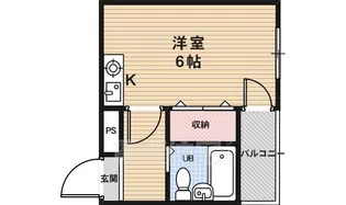 ネオ・ボナール華【3階】の間取り