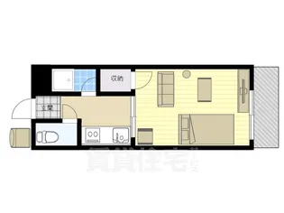 Model Room(ドミールダテ)【206号室】の間取り