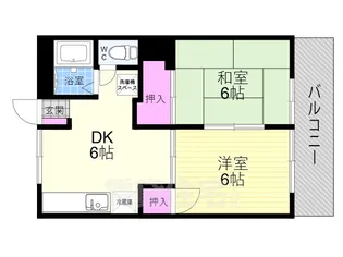 ハイムエアリー【2階】の間取り