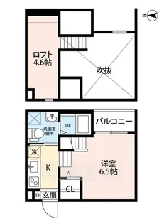 ラフィーネ【1階】の間取り