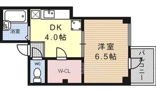 PRIME COURT二条城南【3階】の間取り