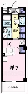 サニーキャンプ東雲1【2階】の間取り