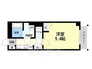 T-FLAT Daimotsu 【3階】の間取り