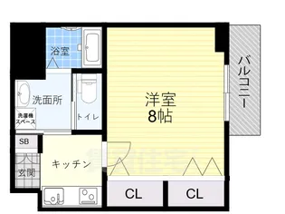 グローハイツ平野本町【5階】の間取り